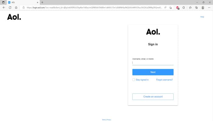 Aol-Mail-login-page AOL Mail Sign Up: Your Ultimate Guide to Creating an Account