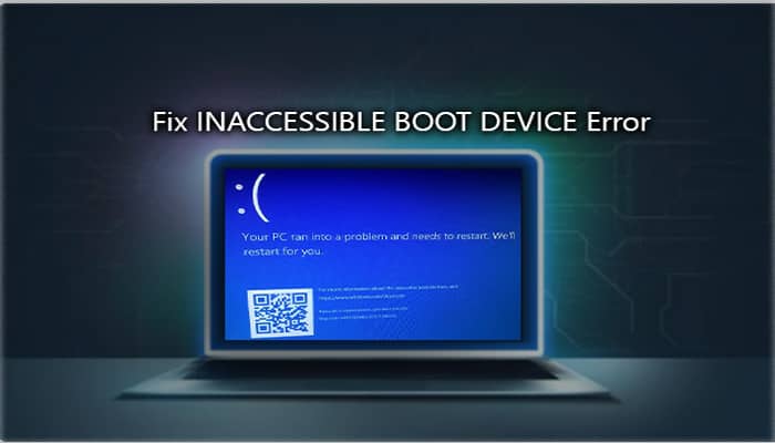 Inaccessible-Boot-Device