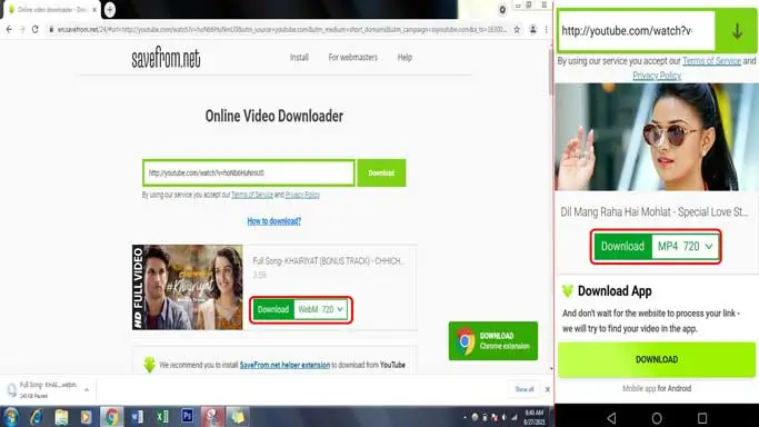 select-formats-and-click-download-button-for-video-download