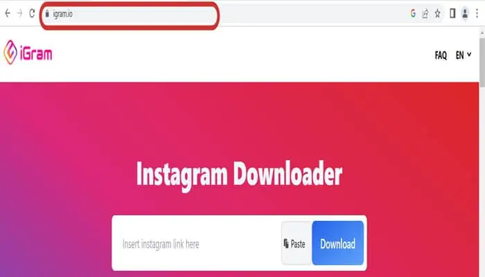 open-iGram-downloader-page-for-instagram-video-download