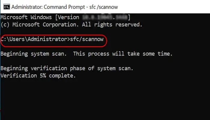 SFC-scannow