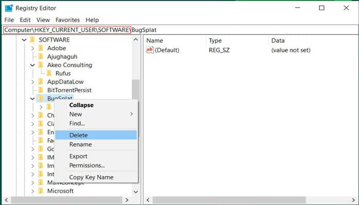 delete-unused-registry-in-windows-registry