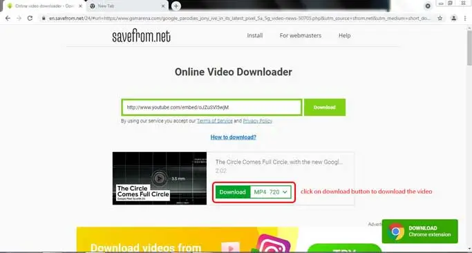 video-download-page-opens