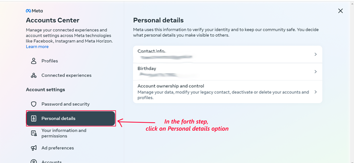 Click-on-the-Personal-details.