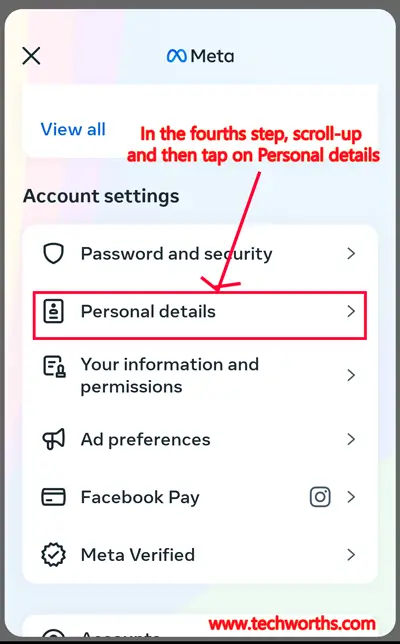 tap-on-Personal-details-within-Account-Center-for-delete-Instagram-account