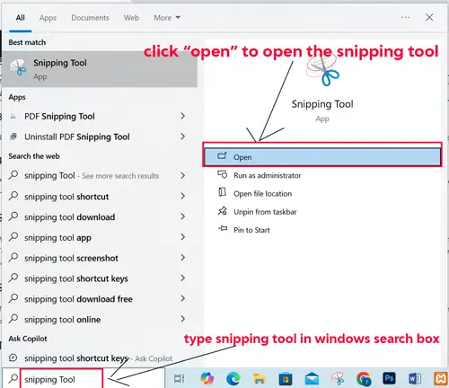 open-snipping-tool-for-screenshot