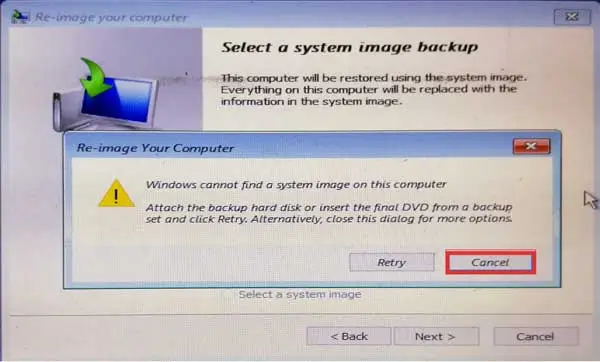Cancel-Re-image-popup
