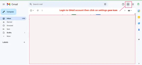 login-to-gmail-account-then-click-on-settings-gear-icon-for-gmail-to-outlook-configuration
