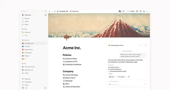best productivity apps- Notion