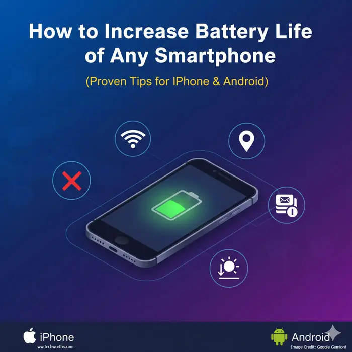 how to increase battery life of any Smartphone