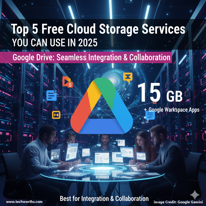 Top best free cloud storage services-Goolge drive